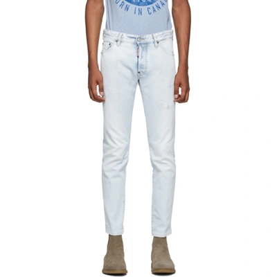 Dsquared2 Blue Sugar Cool Guy Jeans In 470 Blue