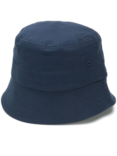 Affix Logo Tag Bucket Hat In Navy