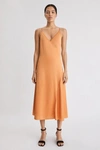 Filippa K Callie Dress In Pale Orange