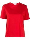 Filippa K Annie Crew Neck T-shirt In Red