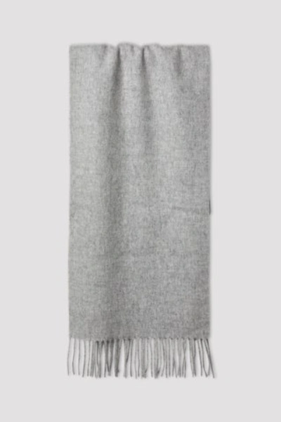 Filippa K Cashmere Scarf In Light Grey Melange