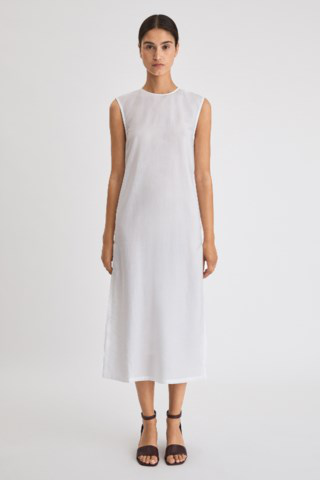 Filippa K Abby Dress In Coconut White | ModeSens