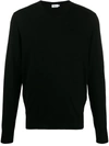 Filippa K Merino V-neck Sweater In Black