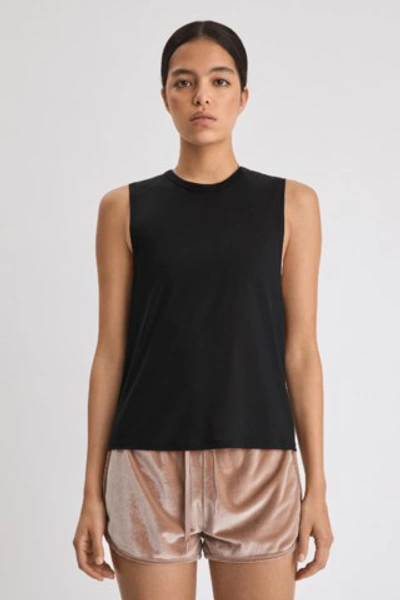 Filippa K Tencel Muscle Tank In Black