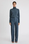 Filippa K Hedwig Trouser In Blue Grey