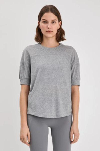 Filippa K Soft T-shirt In Light Grey Melange
