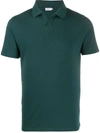 Filippa K Lycra Polo T-shirt In Green