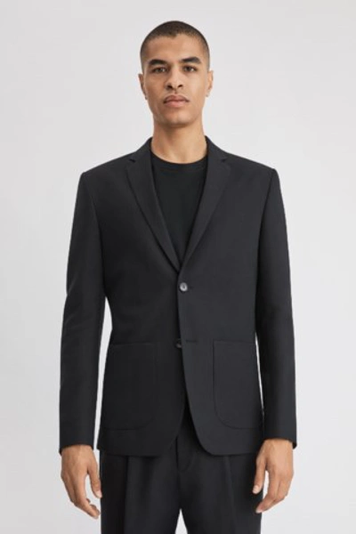 Filippa K Rick Linen Blazer In Black | ModeSens