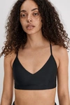 Filippa K Shiny Cross-back Top In Black