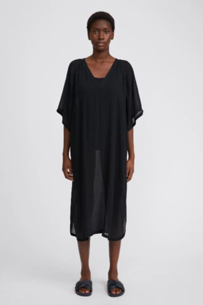 Filippa K Beach Kaftan In Black