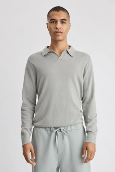 Filippa K Lars Sweater In Green Fog