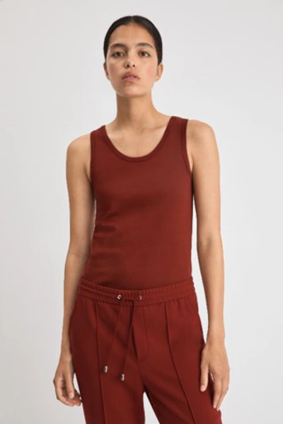 Filippa K Robin Tank In Pure Red