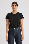 Filippa K Hazel Linen Tee In Black