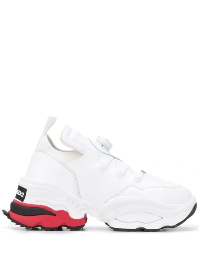 Dsquared2 Trainers White The Rolling Giant