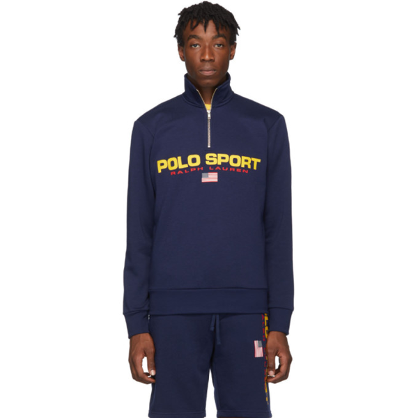polo sport half zip sweatshirt
