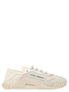 Dolce & Gabbana Ns1 Lace Panelled Sneakers In Beige