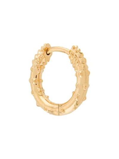 Kasun London Mini Hoop Earring In Gold