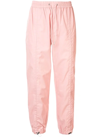 Ports V Drawstring Track Pants In Pink