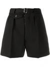 Maison Margiela Tailored Style Shorts In Black
