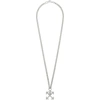 Off-white Arrows Link Chain Necklace In 9100 Silver