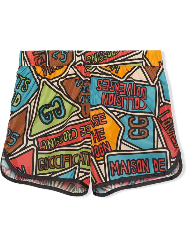 gucci swim trunks kids