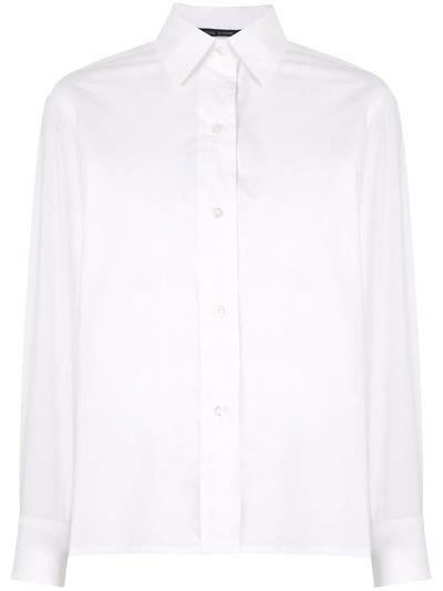 Sofie D'hoore Brink Pointed-collar Shirt In White