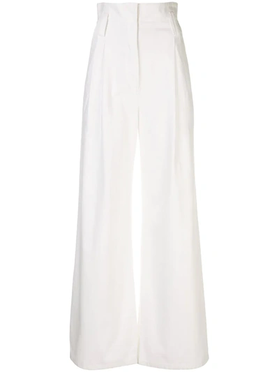 Alexis Kanneth Tailored Trousers In White