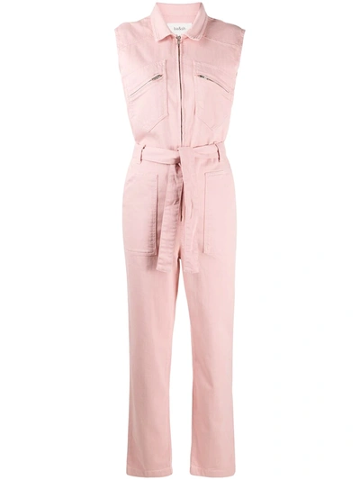 Ba&sh Wally Sleeveless Jumpsuit In Pink