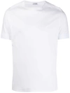 Caruso Shirt Cuff-sleeve T-shirt In White