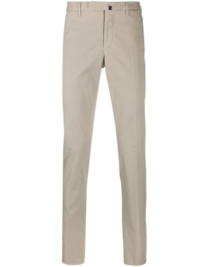 Incotex Straight-leg Chinos In Neutrals