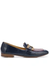 Madison.maison Gioia Flat Loafers In Blue