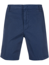 Dondup Classic Chino Shorts In Blue