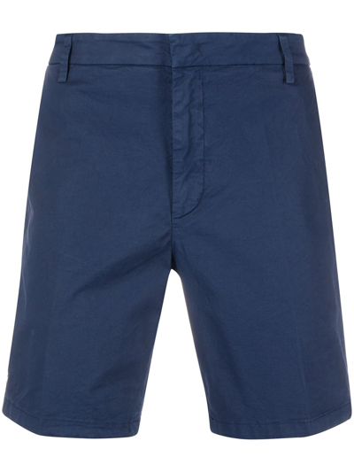 Dondup Classic Chino Shorts In Blue