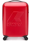 K-way Embossed Logo Trolley In Red