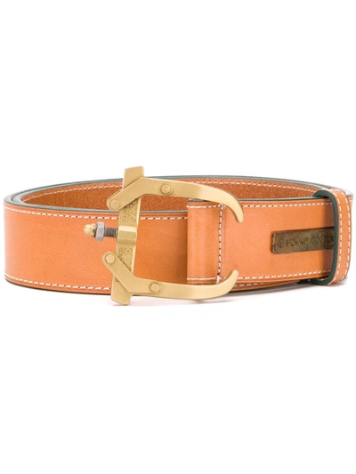 Pre-owned Gianfranco Ferre 1990 Archive Belt In Brown