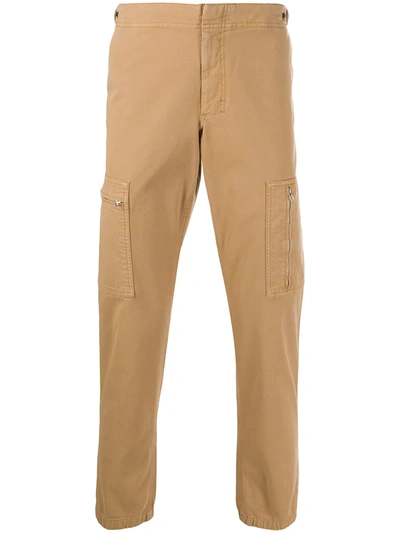 Ps By Paul Smith Cuffed Cargo Trousers In Neutrals
