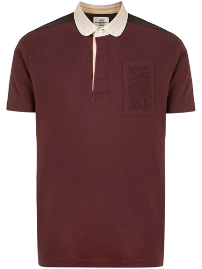 Kent & Curwen Short-sleeved Polo Shirt In Red