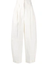Givenchy High-waisted Balloon Trousers In White