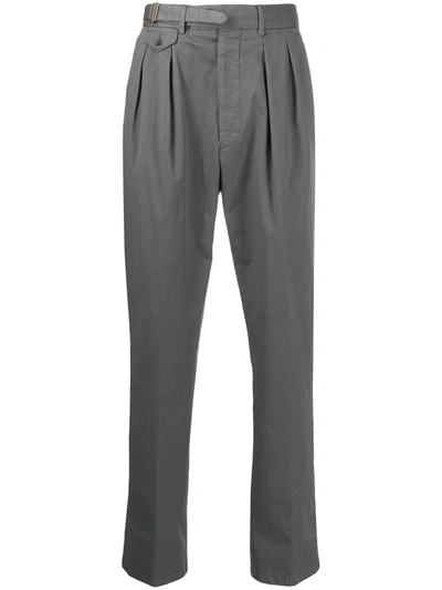 Lardini Luxor Tapered Chinos In Grey