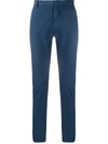 Dondup Gaubert Slim-fit Trousers In Blue