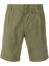 Dondup Concealed Fastening Shorts In Green