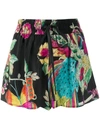 Red Valentino Shorts & Bermuda Shorts In Black