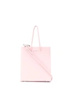 Medea Square Shoulder Bag In Pink