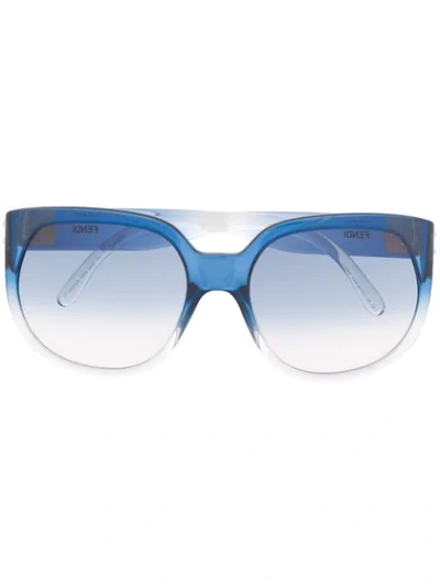 Fendi Ff 0403/g/s Pjp/08 Sunglasses In Blue