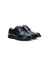 Montelpare Tradition Kids' Low-heel Lace-up Brogues In Blue