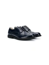 Montelpare Tradition Kids' Low-heel Lace-up Brogues In Blue
