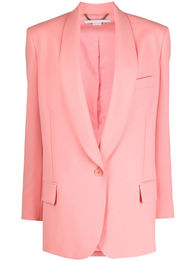 Stella Mccartney Allison Tailored Jacket In Pink