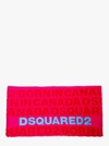 Dsquared2 Beach Towel In Pink