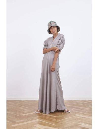 Birgitte Herskind Erika Long Dress In Greige