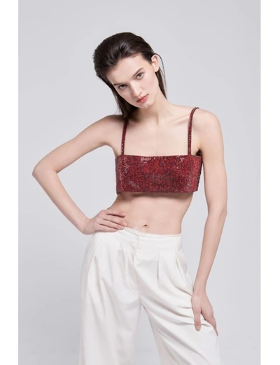 Nué Loulou Top Spicy Red